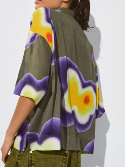 PARFOIS Camisa Algod&oacute;n Estampada Multicor Shop