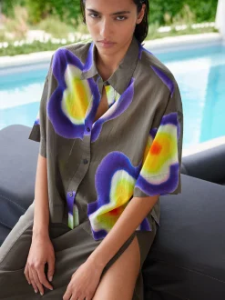 PARFOIS Camisa Algod&oacute;n Estampada Multicor Shop