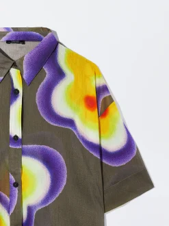 PARFOIS Camisa Algod&oacute;n Estampada Multicor Shop