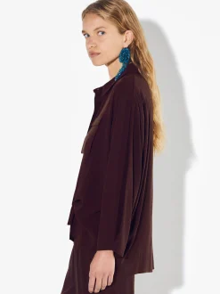 PARFOIS Camisa De Lyocell Burdeos Cheap