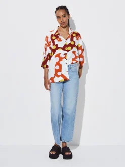 PARFOIS Camisa Estampada Multicor Clearance