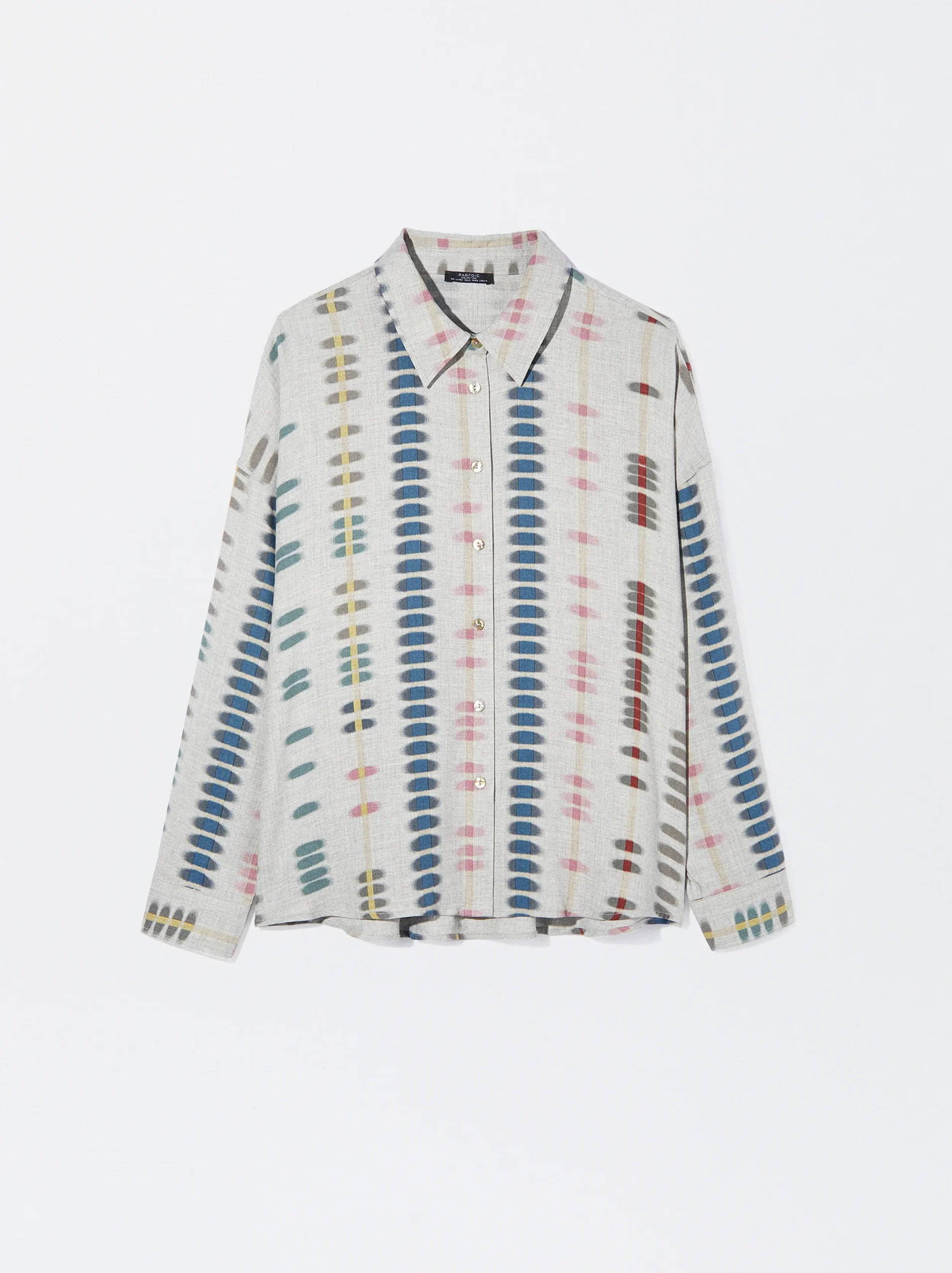 PARFOIS Camisa Estampada Multicor Discount