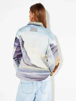 PARFOIS Camisa Estampada Con Bolsillos Multicor Best