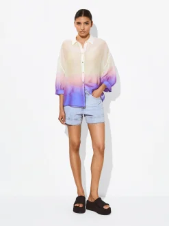 PARFOIS Camisa Tie-Dye Multicor Sale