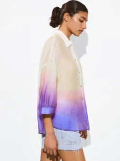 PARFOIS Camisa Tie-Dye Multicor Sale