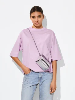 PARFOIS Camiseta B&aacute;sica Violeta Clearance