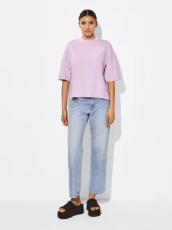 PARFOIS Camiseta B&aacute;sica Violeta Clearance