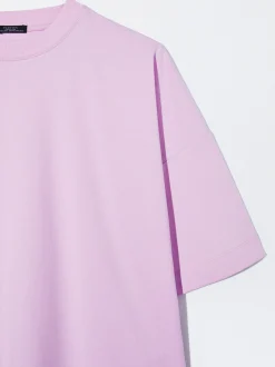 PARFOIS Camiseta B&aacute;sica Violeta Clearance