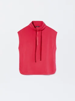 PARFOIS Camiseta Jogger Con Zip Fucsia Clearance