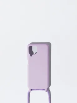 PARFOIS Carcasa Para M&oacute;vil Samsung Galaxy A12 Violeta Fashion