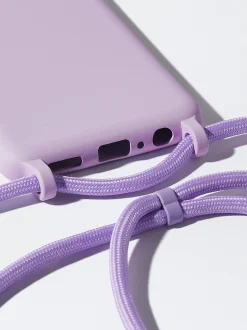 PARFOIS Carcasa Para M&oacute;vil Samsung Galaxy A12 Violeta Fashion