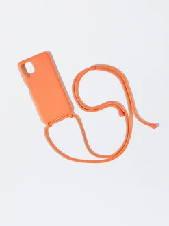 PARFOIS Carcasa Para M&oacute;vil Samsung Galaxy A12 Naranja Sale