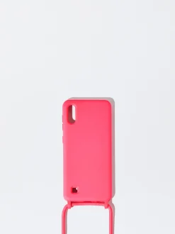 PARFOIS Carcasa Para M&oacute;vil Samsung Galaxy A10 Fucsia Fashion