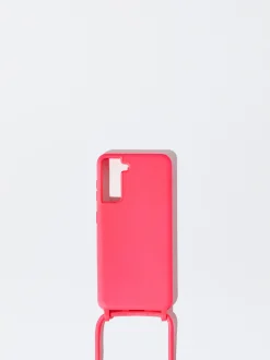 PARFOIS Carcasa Para M&oacute;vil Samsung Galaxy S21 Fucsia Clearance