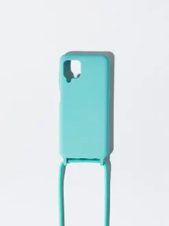PARFOIS Carcasa Para M&oacute;vil Samsung Galaxy A12 Azul Fashion