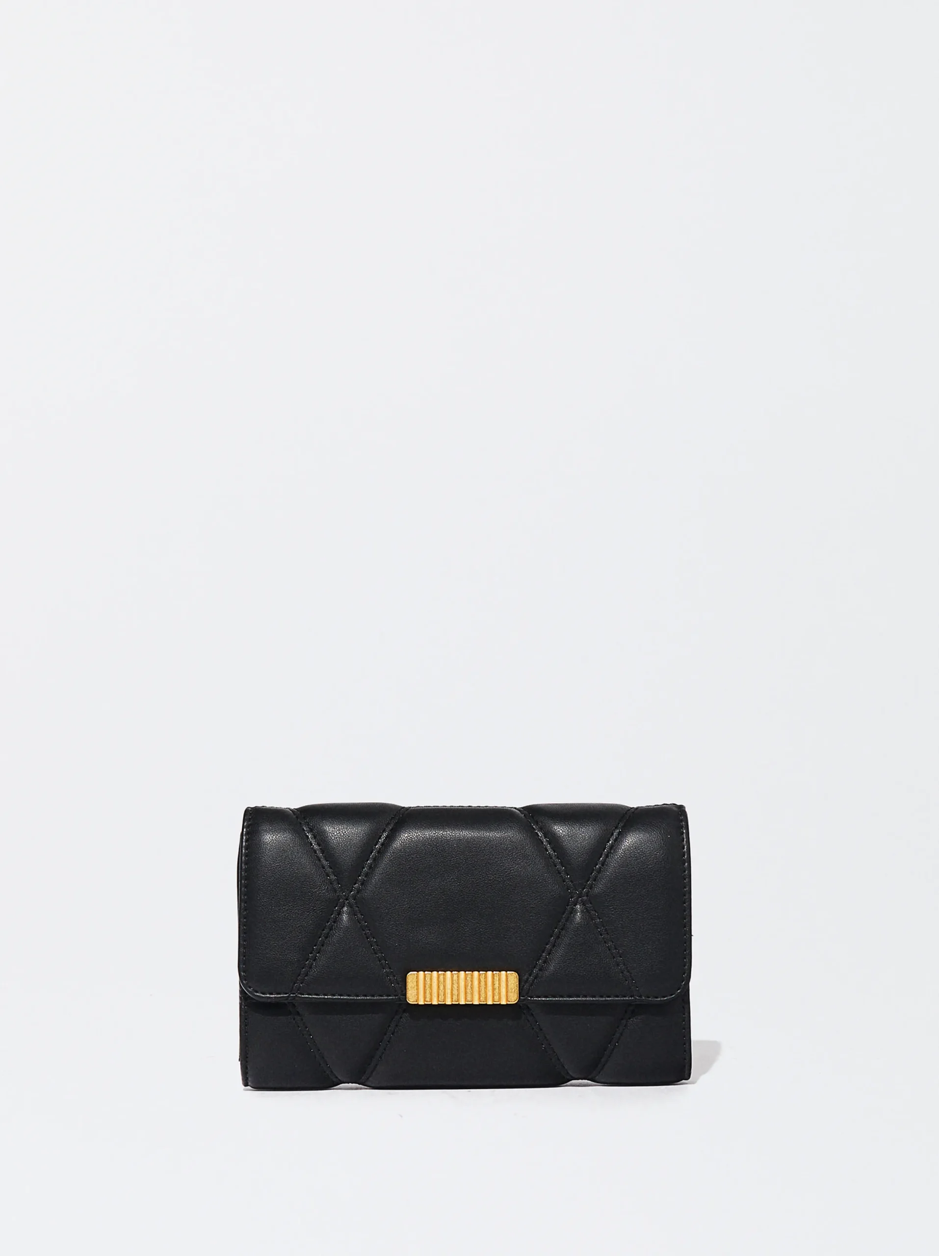 PARFOIS Cartera Acolchada Negro Best Sale