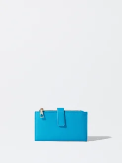 PARFOIS Cartera B&aacute;sica Azul Store