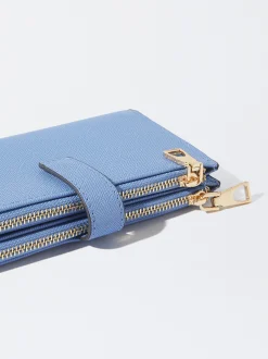 PARFOIS Cartera B&aacute;sica Azul Fashion