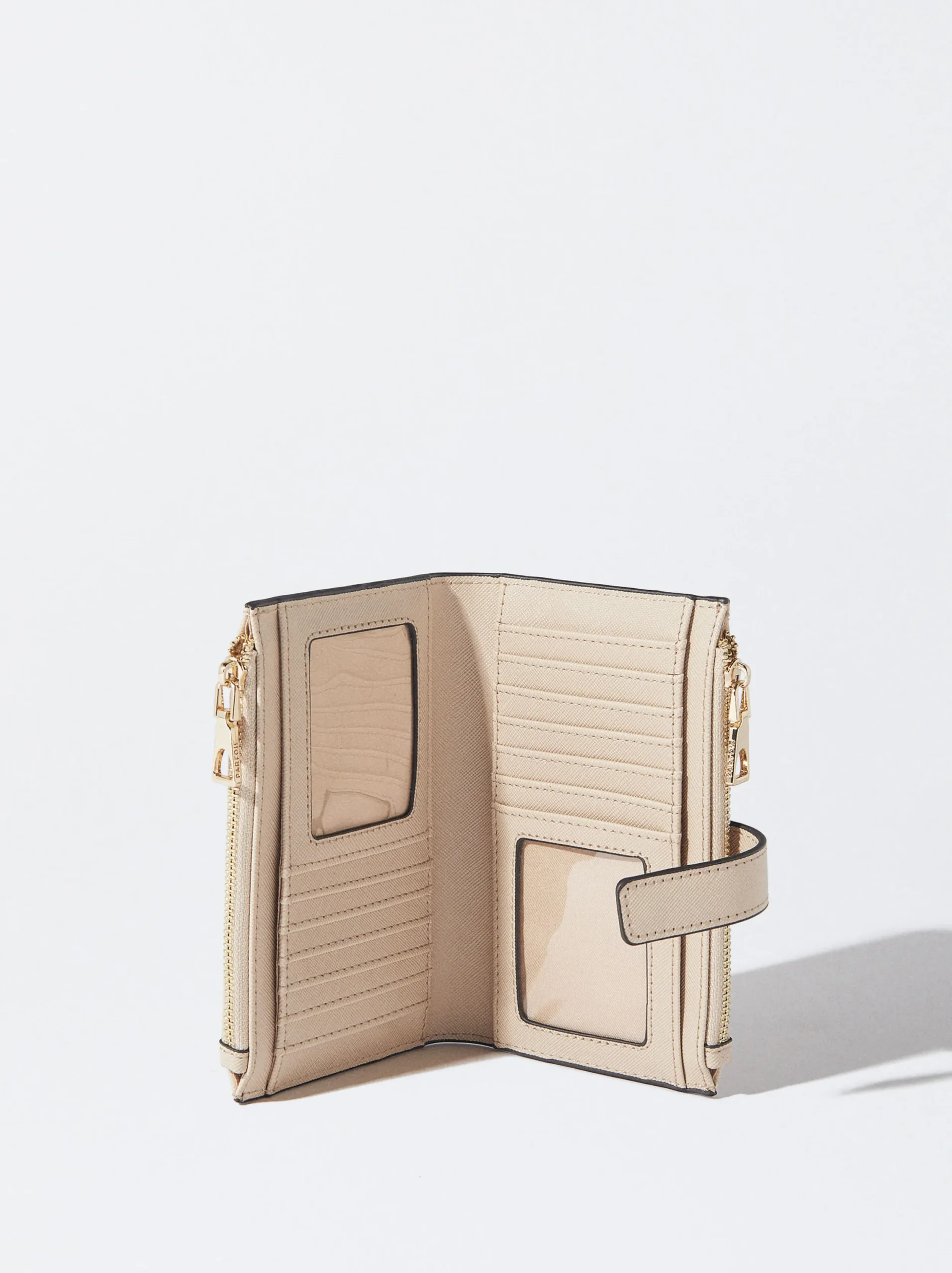 PARFOIS Cartera Básica Beige Shop