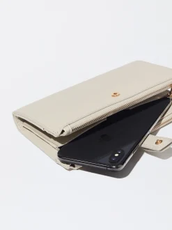 PARFOIS Cartera Con Asa De Mano Marr&oacute;n Shop