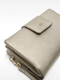 PARFOIS Cartera Con Asa De Mano Plateado Sale