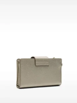 PARFOIS Cartera Con Asa De Mano Plateado Sale