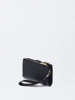 PARFOIS Cartera Con Asa De Mano Negro Best