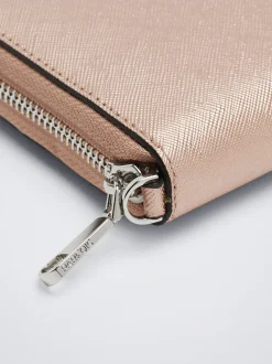 PARFOIS Cartera Con Asa De Mano Oro Rosa Flash Sale