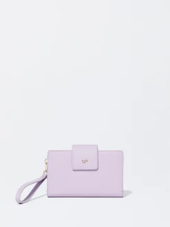 PARFOIS Cartera Con Asa De Mano Violeta Best Sale