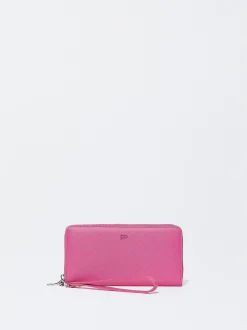 PARFOIS Cartera Con Asa De Mano Rosa New