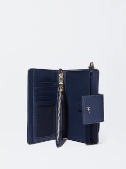 PARFOIS Cartera Con Bolso Para M&oacute;vil Azul Marino Store