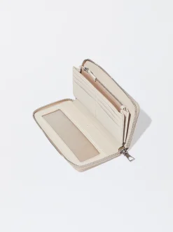 PARFOIS Cartera Con Cremallera Crudo Sale