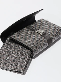 PARFOIS Cartera Con Estampado Gris Outlet