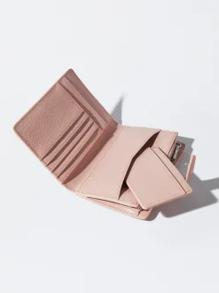 PARFOIS Cartera Con Tarjetero Extra&iacute;ble Rosa New