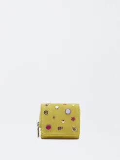 PARFOIS Cartera En Serraje Amarillo Online