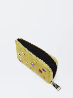 PARFOIS Cartera En Serraje Amarillo Cheap