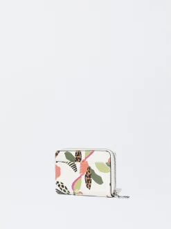 PARFOIS Cartera Estampado Floral Crudo Clearance