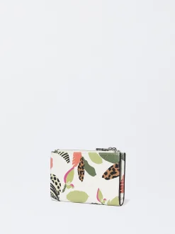 PARFOIS Cartera Estampado Floral Crudo Outlet