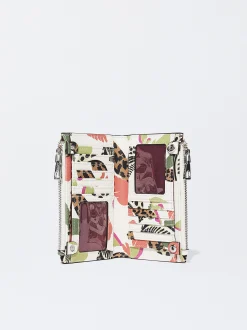 PARFOIS Cartera Estampado Floral Crudo Outlet
