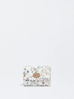 PARFOIS Cartera Estampado Floral Crudo New