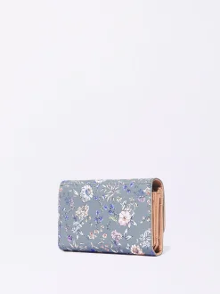 PARFOIS Cartera Estampado Floral Caqui Cheap