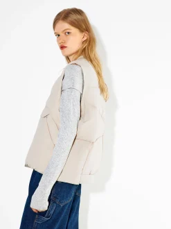 PARFOIS Chaleco Acolchado Crudo Best Sale
