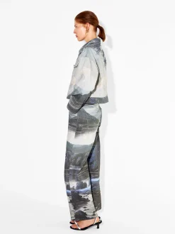 PARFOIS Chaqueta Estampada 100% Algod&oacute;n Multicor Discount