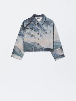 PARFOIS Chaqueta Estampada 100% Algod&oacute;n Multicor Discount