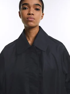 PARFOIS Chaqueta Leve Con Bolsillos Negro Shop