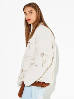 PARFOIS Chaqueta Leve Con Bolsillos Crudo Store