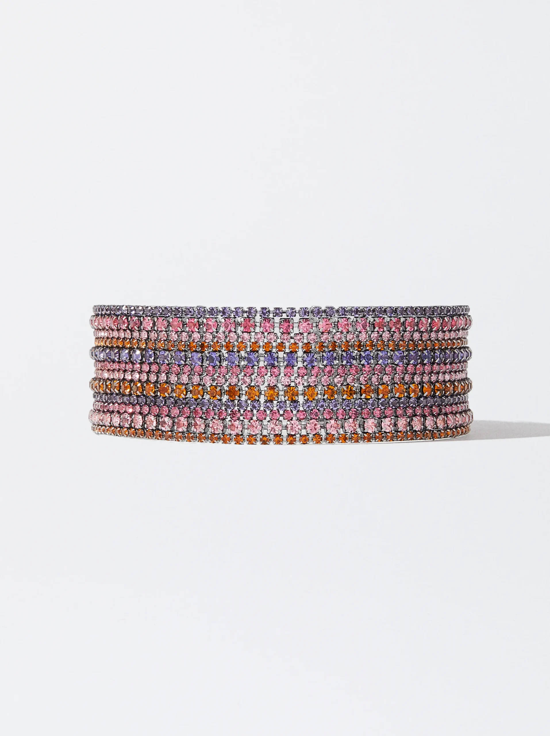 PARFOIS Chocker Multicolor En Cristal Multicor Cheap