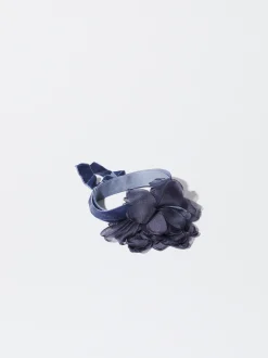 PARFOIS Choker Flor Azul Best Sale