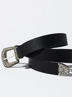 PARFOIS Cintur&oacute;n Cowboy Negro Flash Sale