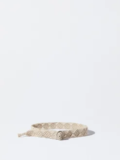 PARFOIS Cintur&oacute;n Crochet Crudo Outlet